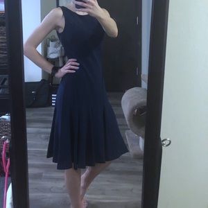 Ralph Lauren Cocktail Sleeveless Dress Indigo NWT